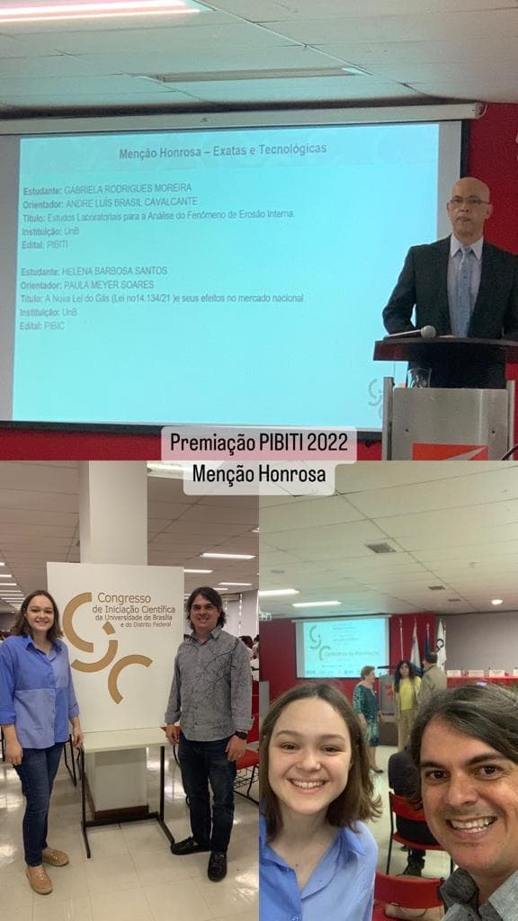 Cerimônia de Recebimento de Menção Honrosa - PIBITI 2022
